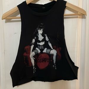 The Cramps cropped tank